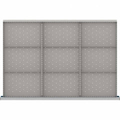 LISTA - 9-Compartment Drawer Divider Layout for 3.15" High Drawers - Americas Industrial Supply