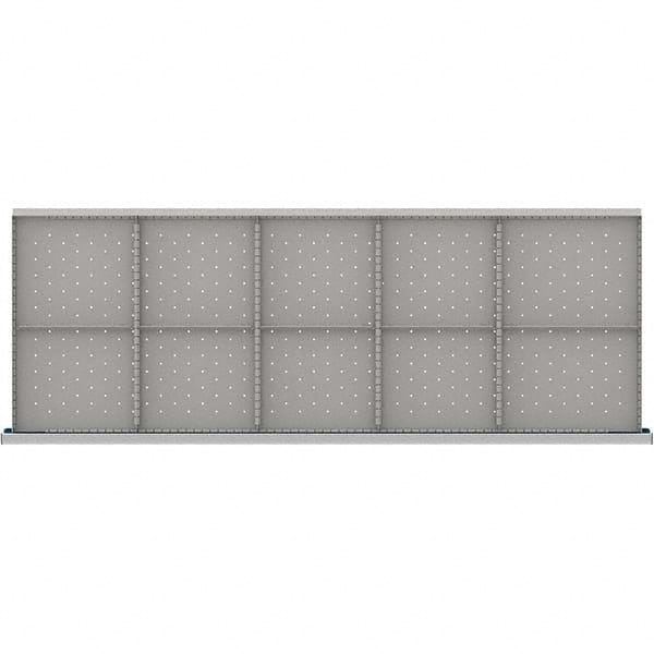 LISTA - 10-Compartment Drawer Divider Layout for 3.15" High Drawers - Americas Industrial Supply