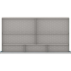 LISTA - 7-Compartment Drawer Divider Layout for 3.15" High Drawers - Americas Industrial Supply