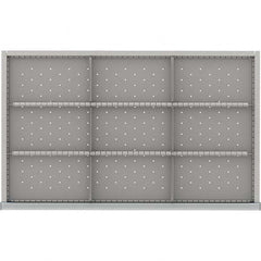 LISTA - 9-Compartment Drawer Divider Layout for 3.15" High Drawers - Americas Industrial Supply