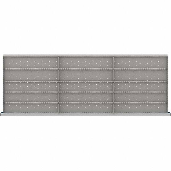 LISTA - 15-Compartment Drawer Divider Layout for 3.15" High Drawers - Americas Industrial Supply