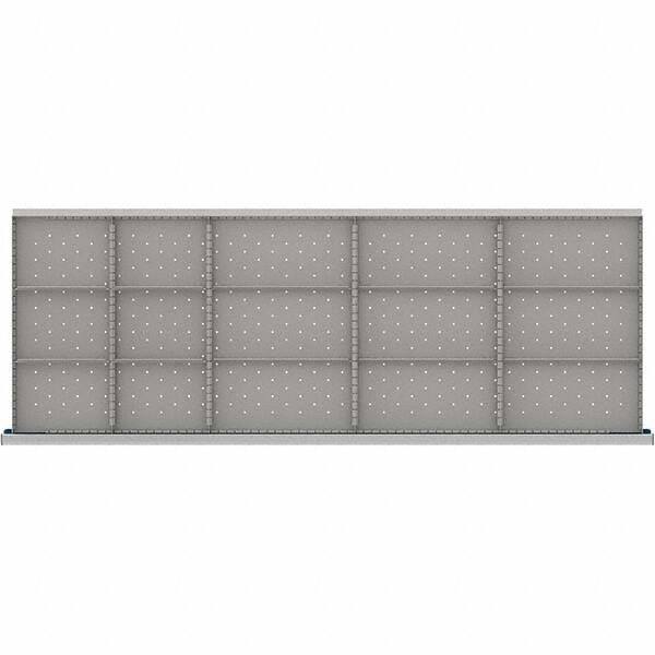 LISTA - 15-Compartment Drawer Divider Layout for 3.15" High Drawers - Americas Industrial Supply