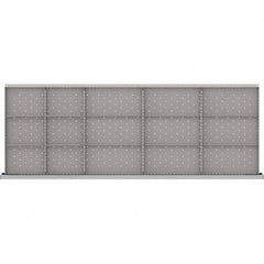 LISTA - 15-Compartment Drawer Divider Layout for 3.15" High Drawers - Americas Industrial Supply