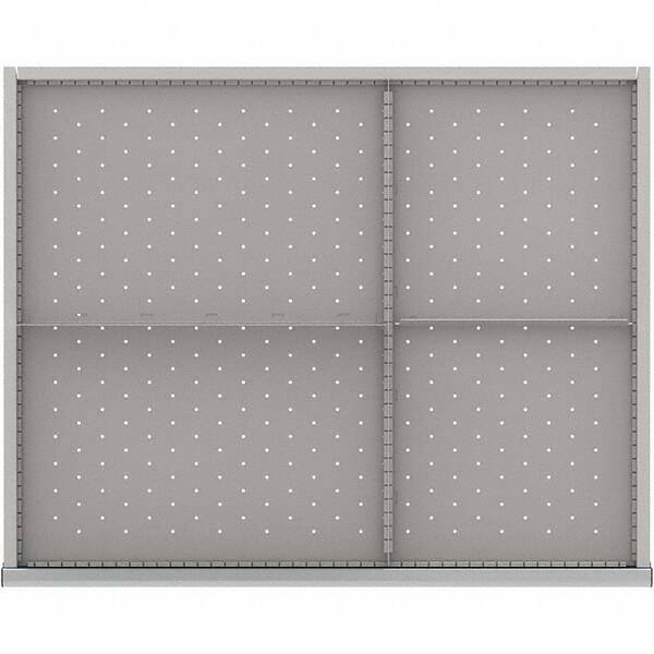 LISTA - 4-Compartment Drawer Divider Layout for 3.15" High Drawers - Americas Industrial Supply