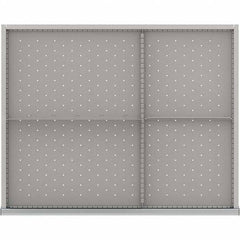 LISTA - 4-Compartment Drawer Divider Layout for 3.15" High Drawers - Americas Industrial Supply