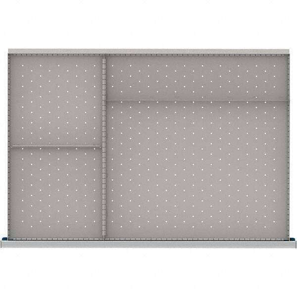 LISTA - 4-Compartment Drawer Divider Layout for 3.15" High Drawers - Americas Industrial Supply