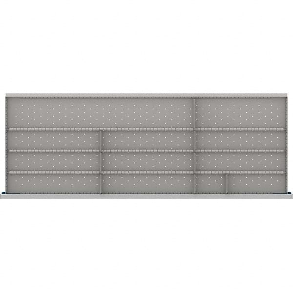 LISTA - 12-Compartment Drawer Divider Layout for 3.15" High Drawers - Americas Industrial Supply