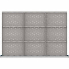LISTA - 9-Compartment Drawer Divider Layout for 3.15" High Drawers - Americas Industrial Supply