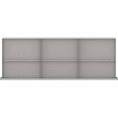 LISTA - 6-Compartment Drawer Divider Layout for 3.15" High Drawers - Americas Industrial Supply