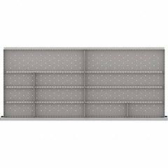 LISTA - 12-Compartment Drawer Divider Layout for 3.15" High Drawers - Americas Industrial Supply