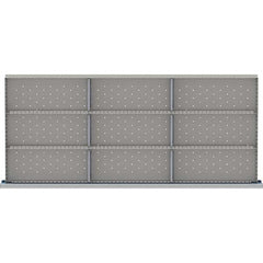 LISTA - 9-Compartment Drawer Divider Layout for 3.15" High Drawers - Americas Industrial Supply