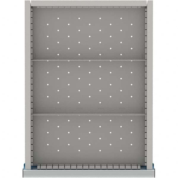 LISTA - 3-Compartment Drawer Divider Layout for 3.15" High Drawers - Americas Industrial Supply