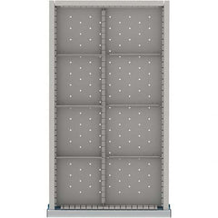LISTA - 8-Compartment Drawer Divider Layout for 3.15" High Drawers - Americas Industrial Supply