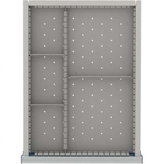 LISTA - 5-Compartment Drawer Divider Layout for 3.15" High Drawers - Americas Industrial Supply