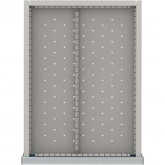 LISTA - 2-Compartment Drawer Divider Layout for 3.15" High Drawers - Americas Industrial Supply