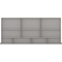 LISTA - 10-Compartment Drawer Divider Layout for 3.15" High Drawers - Americas Industrial Supply