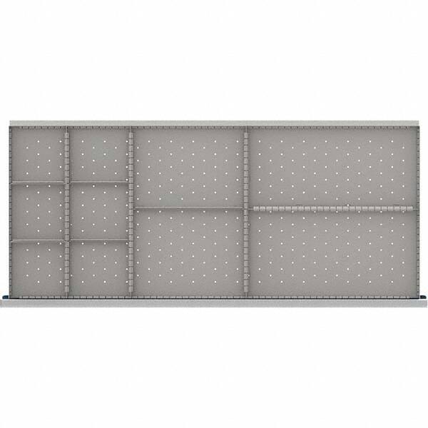 LISTA - 10-Compartment Drawer Divider Layout for 3.15" High Drawers - Americas Industrial Supply