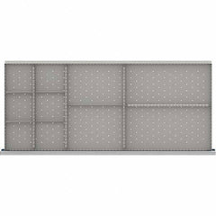 LISTA - 10-Compartment Drawer Divider Layout for 3.15" High Drawers - Americas Industrial Supply