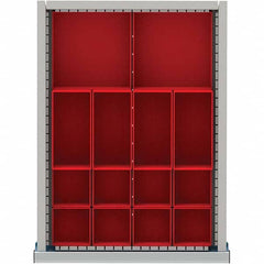 LISTA - 14-Compartment Drawer Divider Layout for 2.17" High Drawers - Americas Industrial Supply