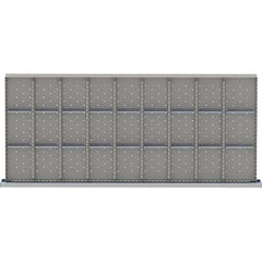 LISTA - 27-Compartment Drawer Divider Layout for 3.15" High Drawers - Americas Industrial Supply