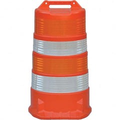 VizCon - Traffic Barrels, Delineators & Posts Type: Channelizer Drum Material: Plastic - Americas Industrial Supply
