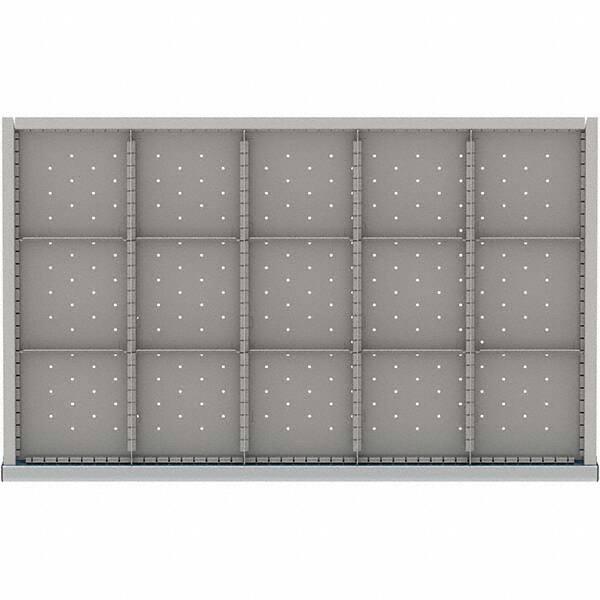 LISTA - 15-Compartment Drawer Divider Layout for 3.15" High Drawers - Americas Industrial Supply