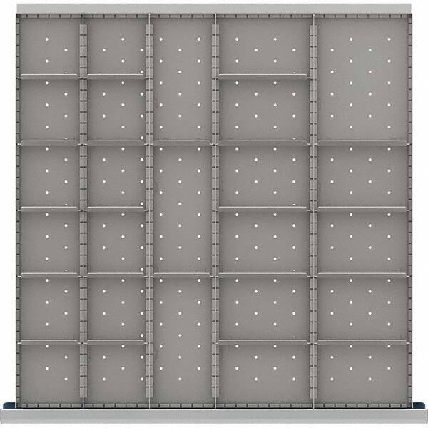 LISTA - 26-Compartment Drawer Divider Layout for 3.15" High Drawers - Americas Industrial Supply