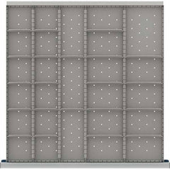 LISTA - 26-Compartment Drawer Divider Layout for 3.15" High Drawers - Americas Industrial Supply