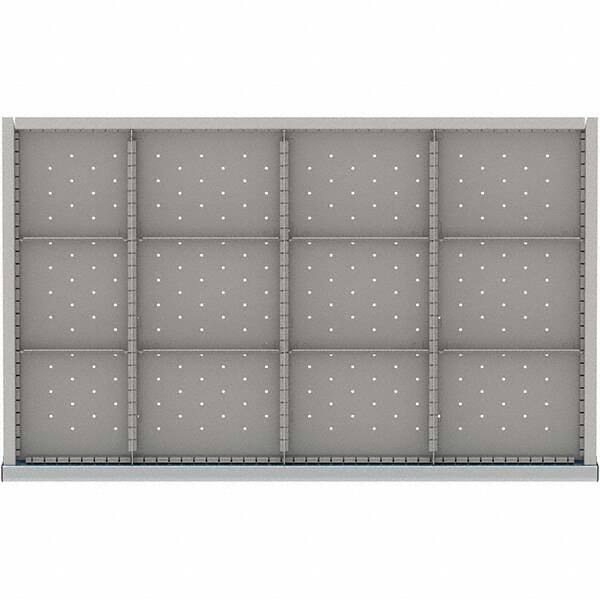 LISTA - 12-Compartment Drawer Divider Layout for 3.15" High Drawers - Americas Industrial Supply