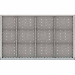 LISTA - 12-Compartment Drawer Divider Layout for 3.15" High Drawers - Americas Industrial Supply