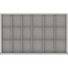 LISTA - 18-Compartment Drawer Divider Layout for 3.15" High Drawers - Americas Industrial Supply