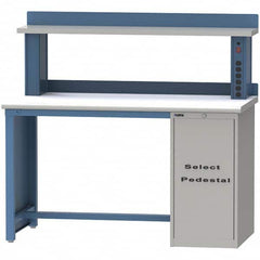LISTA - Stationary Work Benches, Tables Type: Workstation Top Material: Plastic Laminate - Americas Industrial Supply
