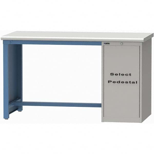LISTA - Stationary Work Benches, Tables Type: Workstation Top Material: Plastic Laminate - Americas Industrial Supply