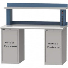 LISTA - Stationary Work Benches, Tables Type: Workstation Top Material: Plastic Laminate - Americas Industrial Supply