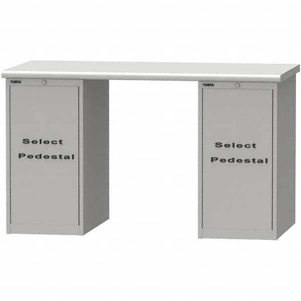 LISTA - Stationary Work Benches, Tables Type: Workstation Top Material: Plastic Laminate - Americas Industrial Supply