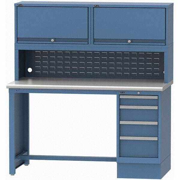 LISTA - Stationary Work Benches, Tables Type: Workstation Top Material: Plastic Laminate - Americas Industrial Supply