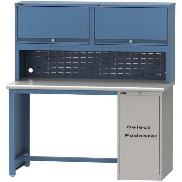 LISTA - Stationary Work Benches, Tables Type: Workstation Top Material: Plastic Laminate - Americas Industrial Supply