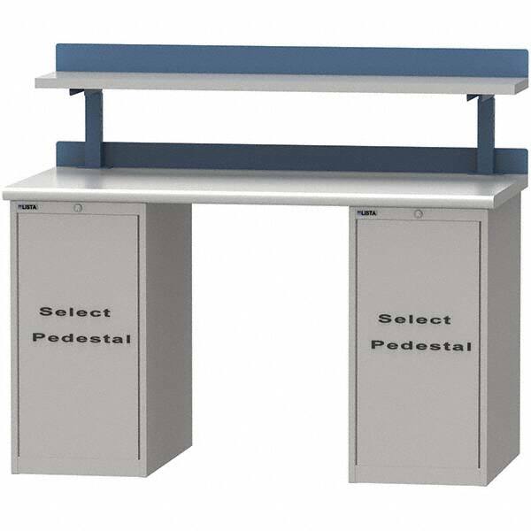 LISTA - Stationary Work Benches, Tables Type: Workstation Top Material: Plastic Laminate - Americas Industrial Supply