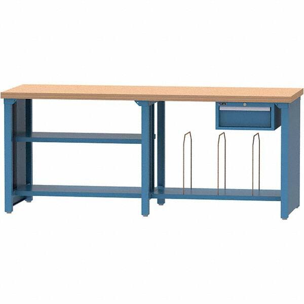 LISTA - Stationary Work Benches, Tables Type: Packaging Table Top Material: Butcher Block - Americas Industrial Supply
