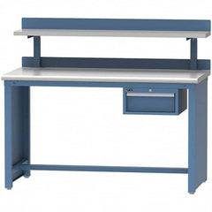 LISTA - Stationary Work Benches, Tables Type: Workstation Top Material: Plastic Laminate - Americas Industrial Supply