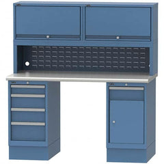 LISTA - Stationary Work Benches, Tables Type: Workstation Top Material: Plastic Laminate - Americas Industrial Supply