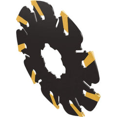 Iscar - Indexable Slotting Cutters Connection Type: Arbor Cutting Width (Decimal Inch): 0.0310 - Americas Industrial Supply