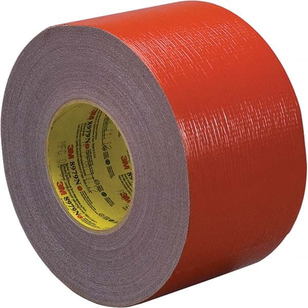 3M - 54.8m x 48mm x 12.1 mil Red Polyethylene Cloth Duct Tape - Americas Industrial Supply