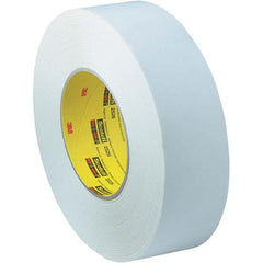 3M - 72mm Wide x 55 m x 9.8 mil White Crepe Paper Masking Tape - Americas Industrial Supply