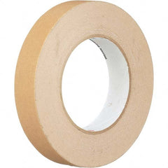 Masking Tape: 96 mm Wide, 55 m Long, 6.7 mil Thick, Tan Kraft Paper, Rubber Adhesive, 40 lb/in Tensile Strength