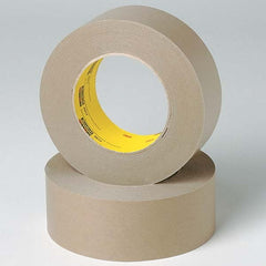 3M - 144mm Wide x 55 m x 6.5 mil Medium Brown Crepe Paper Masking Tape - Americas Industrial Supply