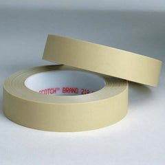 Masking Tape: 60 yd Long, 5 mil Thick, Green Polypropylene, Rubber Adhesive, 13 lb/in Tensile Strength