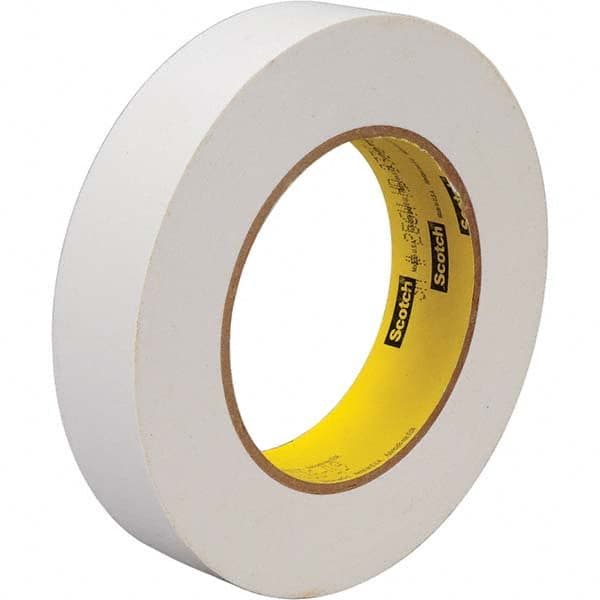 3M - 1-1/2" Wide x 60 Yd Long x 6.7 mil White Paper Masking Tape - Americas Industrial Supply