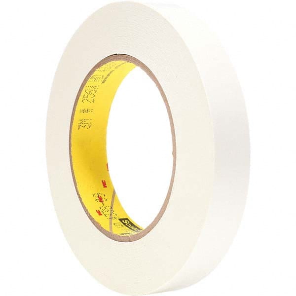 3M - 3/4" Wide x 60 Yd Long x 6.7 mil White Paper Masking Tape - Americas Industrial Supply