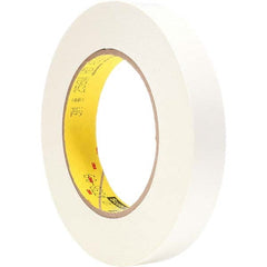 3M - 3/4" Wide x 60 Yd Long x 6.7 mil White Paper Masking Tape - Americas Industrial Supply